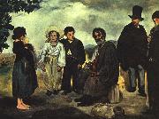 Edouard Manet The Old Musician Norge oil painting reproduction